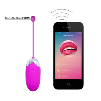 App ' en Sex vibrator Trådløs Fjernbetjening Hoppe Æg Vibratorer silikone Vibrator Æg sexlegetøj Til Kvinde USB-Genoplade