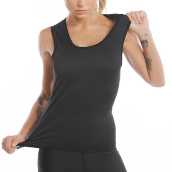 Fitnesscenter Dropship Plus Størrelse S-4XL Kvinder Sweat shirt Shapewear Talje Træner Slankende Corset Sved Sauna Vest Termisk Organ Shaperen