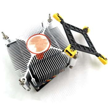 CPU Køler Blæser Køling 1366 2011 1155 4-Pin-Wire Temperatur Kontrol og Hastighed Kontrol Radiator til X58 X79