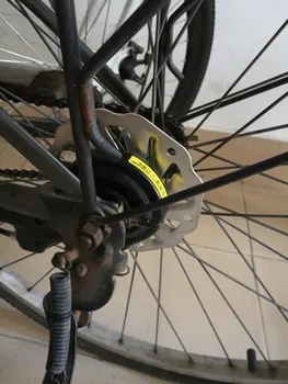 Dia-konkurrence cykeldele bremser bag bremser ikke bange for olie og vand cykel bremse Studerende cykel Helt nye Bageste bremseskive