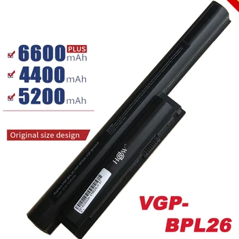 6cell Laptop Batteri Til SONY VGP-BPL26 VGP-BPS26 VGP-BPS26A BPS26 BPL26 til VAIO SVE141100C SVE14115 SVE14116 SVE15111 SVE14111
