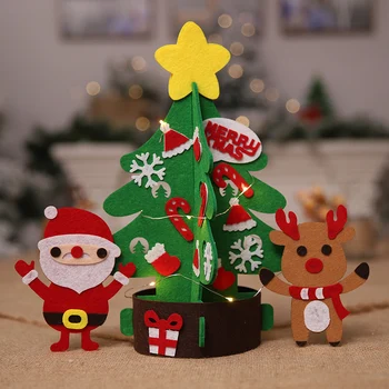 1 pc Jul Hængende Lampe børnenes Ferie Kreative DIY-Vedhæng juletræspynt Nye År Kreativ Gave Vedhæng