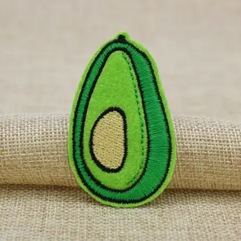 10 stk Avocado patches badge til tøj strygejern broderet patch applikeret strygejern sy lapper sy tilbehør til DIY tøj