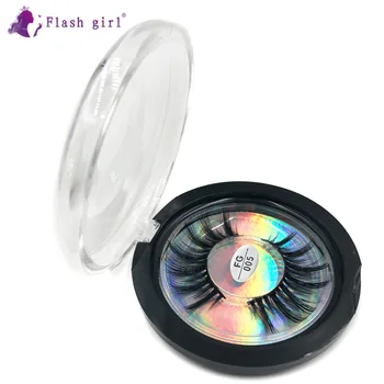 Flash Pige FG005 Bløde Falske Øjenvipper for Makeup Lange Vipper 3D-Mink-Vipper Fuld Stribe Vipper Grusomhed Gratis Håndlavede Øjenvipper