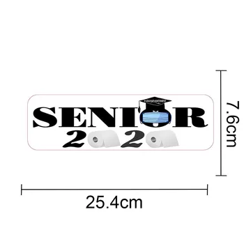 Karantæne Senior 2020 Auto Bilen Krop Vindue Mærkater Mærkat Dekoration