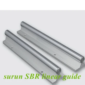 RDBB Gratis fragt SBR12 12mm jernbane L400mm lineær guide cnc router del lineær jernbane 3D-printer dele, cnc dele