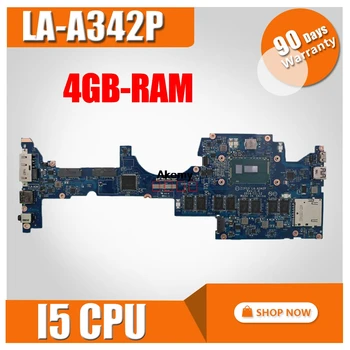 ZIPS3 LA-A342P Laptop bundkort Til Lenovo YOGA 12 S1 Test oprindelige bundkort 4G-RAM, I5-5200U