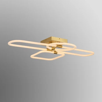 FANPINFANDO Guld Moderne Led Lysekrone Belysning Til stuen Seng Undersøgelse Kreative Restaurant køkken loft lysekroner