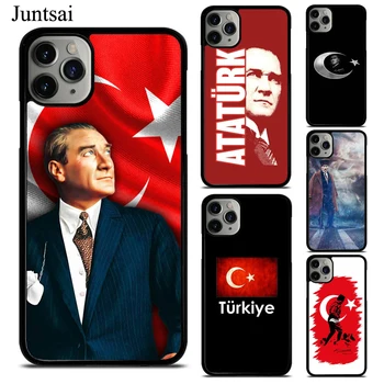 Tyrkisk Ataturk Flag taske Til iPhone X XS Antal XR 7 8 SE 2020 6S Plus 5 11 12 Mini Pro Max Cover Coque