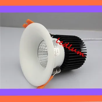 Nyeste 10W Dimmbale LED COB chip downlight LED Forsænket Loft lys Spot Lampe, Hvid/ varm hvid led-lampe epistar