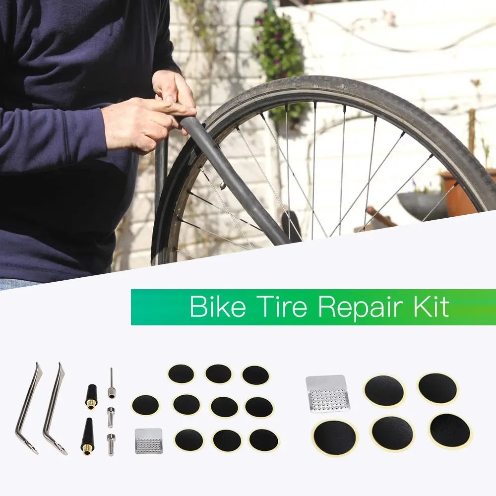 Patch-kit Værktøj Til Cykel Reparation Cykel-fix Værktøj, Der Glueless Cykel Tire Repair Kit For Cykel-pletter Rasp Tilbud Mall / Basilicohaslev.dk